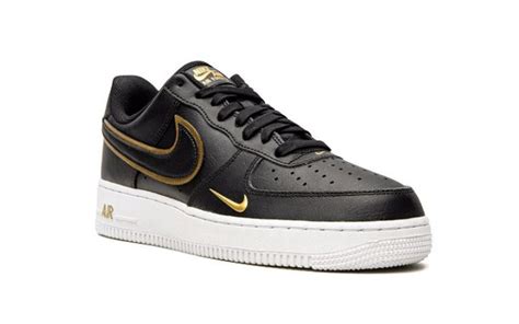 nike air force wit zwart goud|Nike Air Force 1 maat.